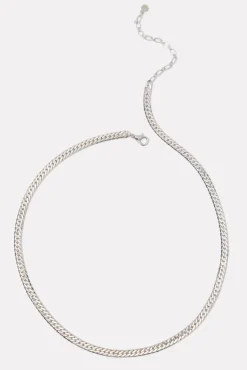 Jewelry<EVEREVE Bina Curb Chain Necklace Silver