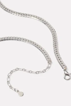 Jewelry<EVEREVE Bina Curb Chain Necklace Silver