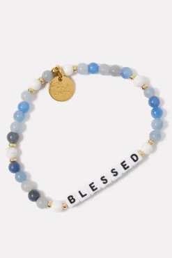 Jewelry<LITTLE WORDS PROJECT Blessed Bracelet Bluestone
