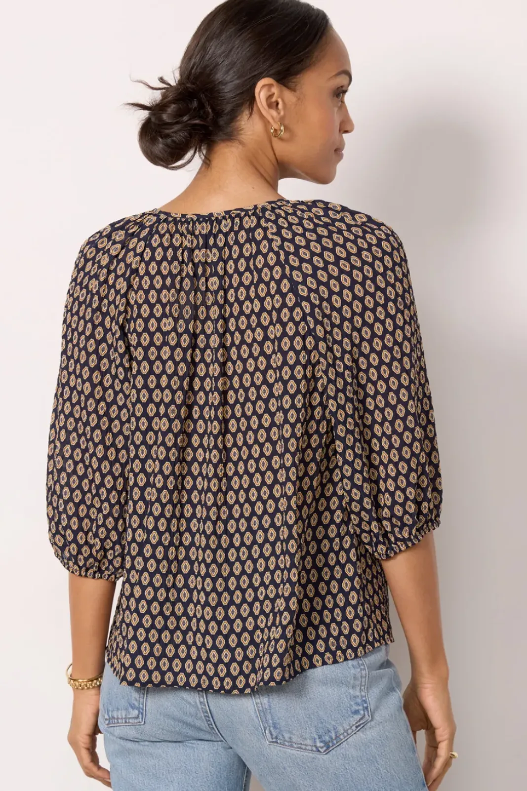 Tops & Tees<SANCTUARY Blouson Soft Blouse Windchime