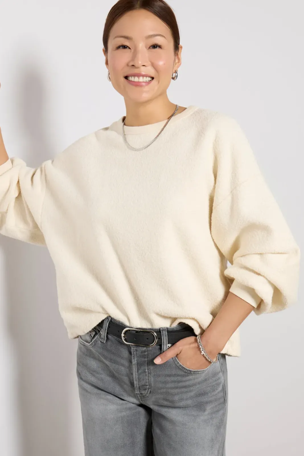 Sweatshirts<AMERICAN VINTAGE Boby Park Ecru