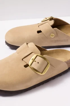 Shoes<BIRKENSTOCK Boston Big Buckle Sandcastle