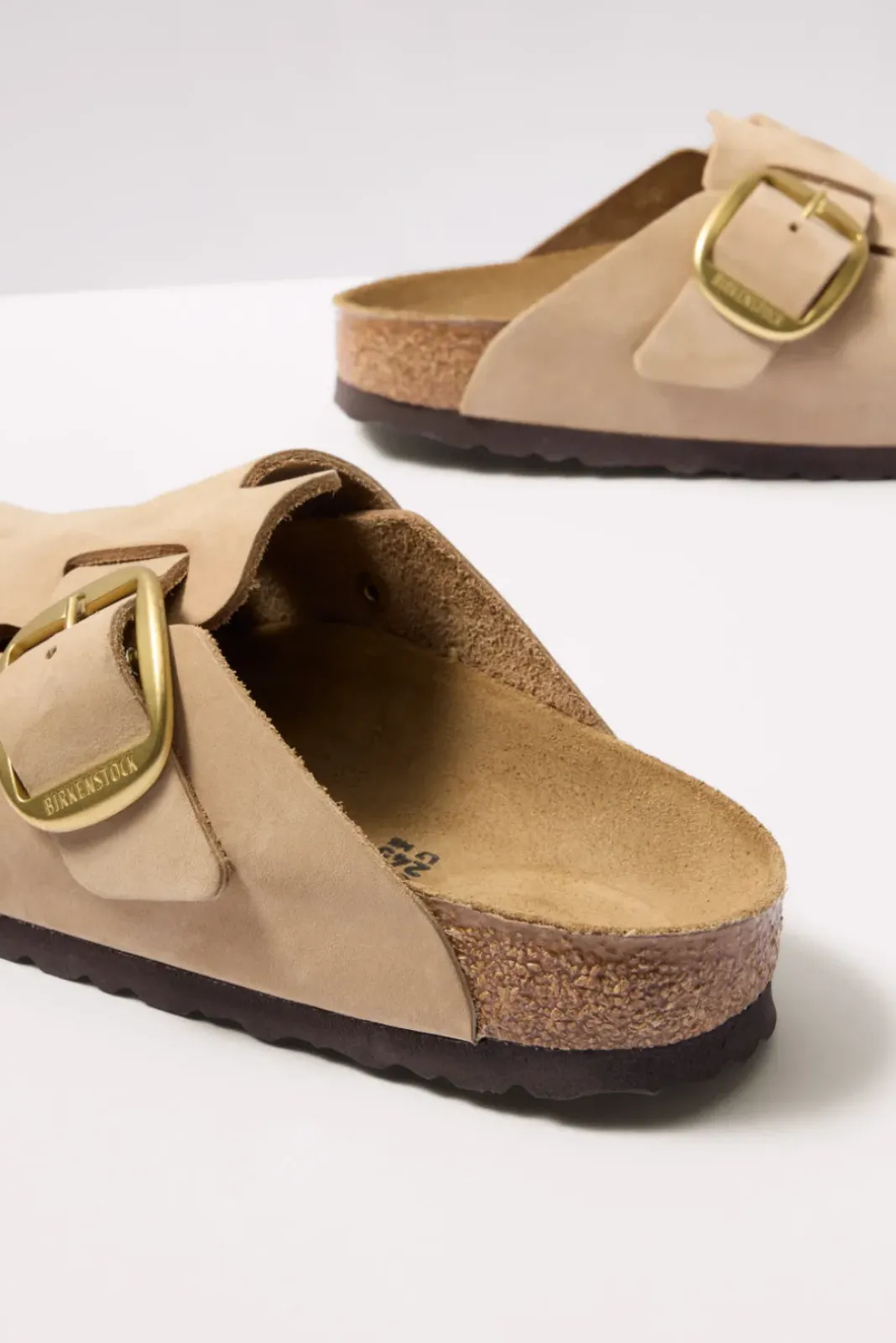 Shoes<BIRKENSTOCK Boston Big Buckle Sandcastle