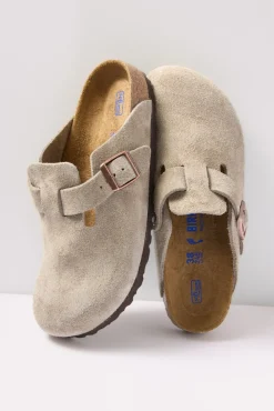 Shoes<BIRKENSTOCK Boston Clog Suedetaupe