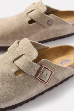 Shoes<BIRKENSTOCK Boston Clog Suedetaupe