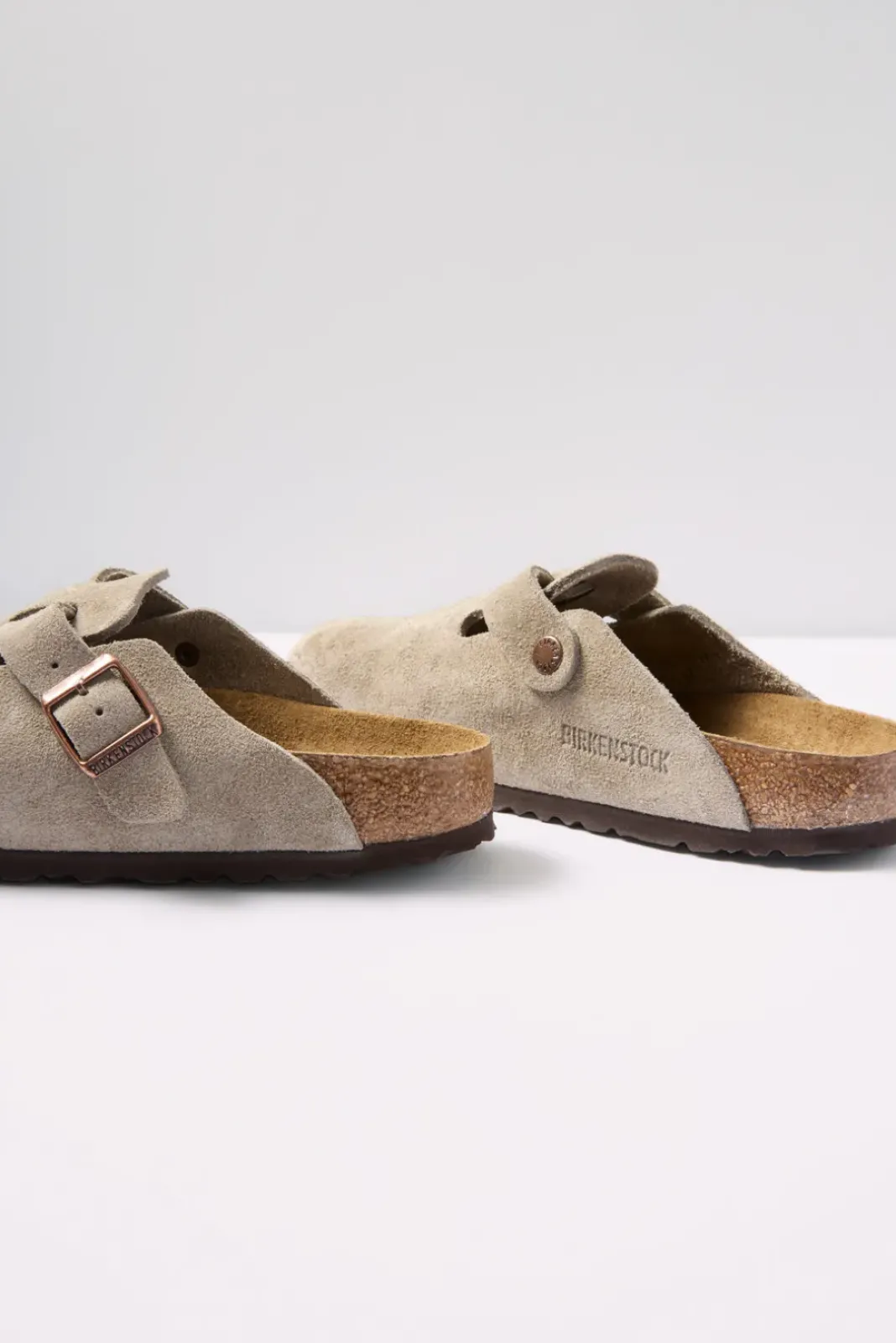 Shoes<BIRKENSTOCK Boston Clog Suedetaupe