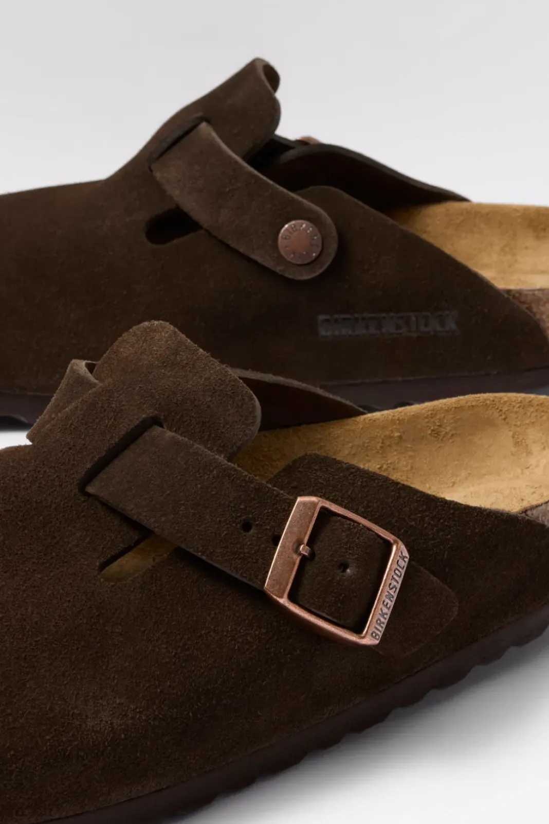 Shoes<BIRKENSTOCK Boston Soft Footbed Mocha