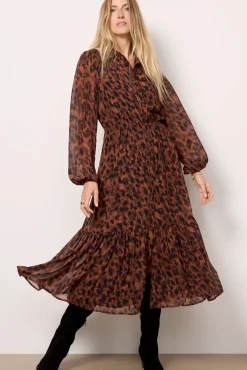 Dresses<EVEREVE Bowie Button Front Dress Animal