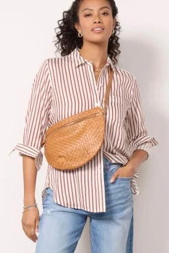 Tops & Tees<CLOTH AND STONE Boyfriend Shirt Auburnstripe