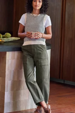 Pants & Leggings<SANCTUARY Boyfriend Utility Pant Kalamata