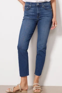 Jeans<EDWIN Bree Straight Dejablue
