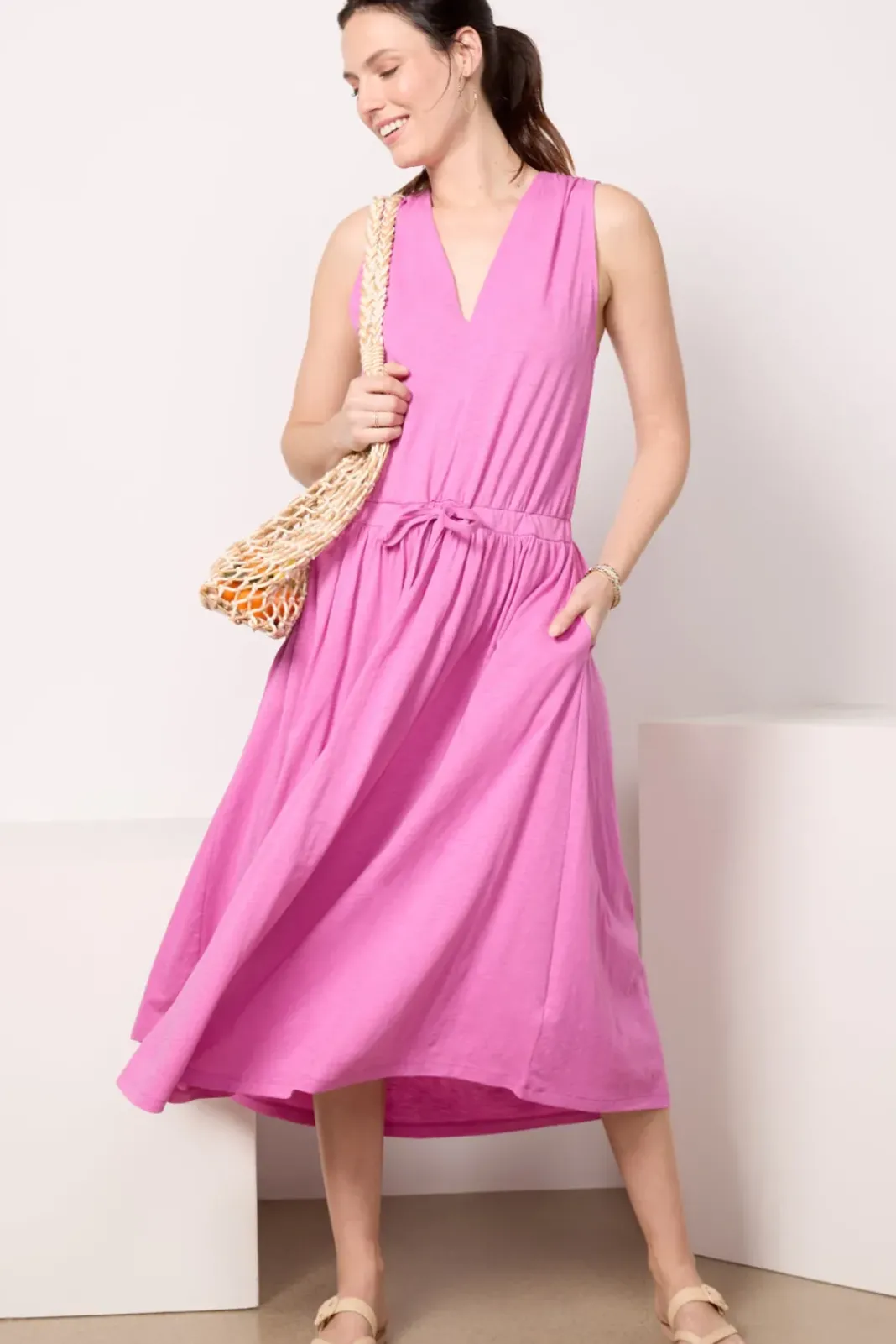 Dresses<NATION LTD Brianna Dress Rosebud
