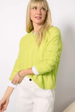 Sweaters<EVEREVE Bridget Pullover Neonyellow