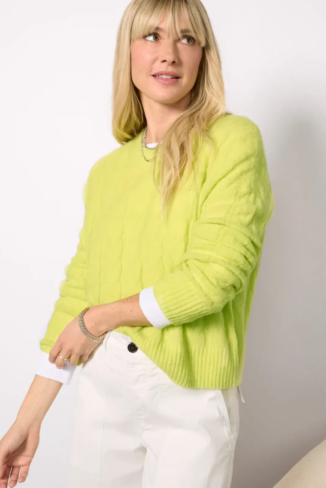 Sweaters<EVEREVE Bridget Pullover Neonyellow