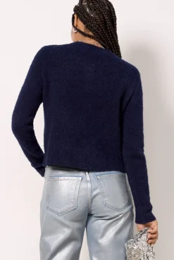Sweaters<Z SUPPLY Brooke Cardigan Peacoat