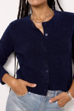 Sweaters<Z SUPPLY Brooke Cardigan Peacoat