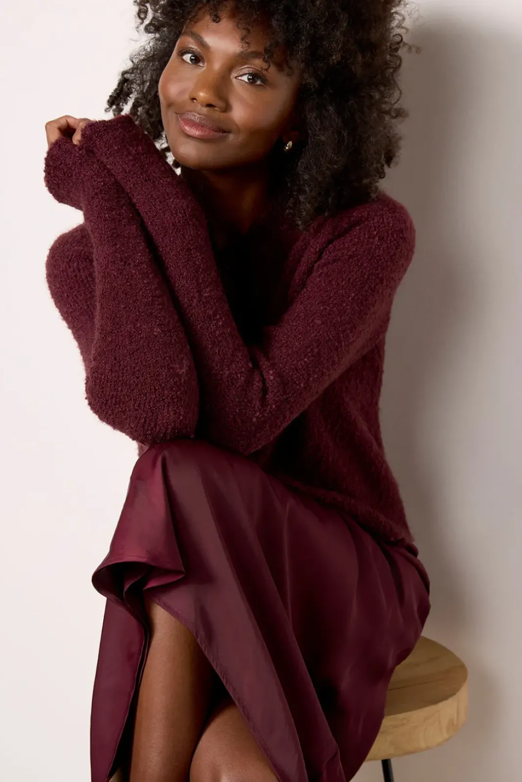 Sweaters<Z SUPPLY Brooke Cardigan Berrywine