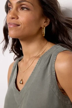 Tops & Tees<EVEREVE Brooklyn Tencel Tank Olive