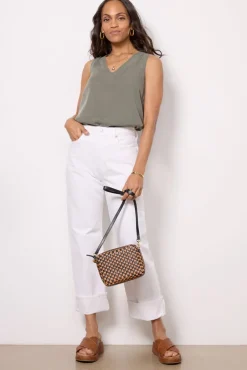 Tops & Tees<EVEREVE Brooklyn Tencel Tank Olive