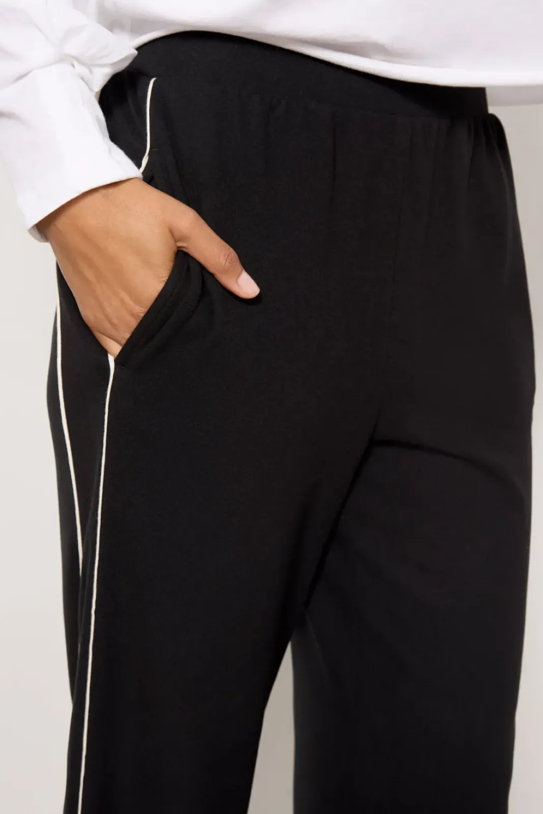 Pants & Leggings|Matching Sets<VARLEY Brushed Rib Wide Leg Pant 28` Black