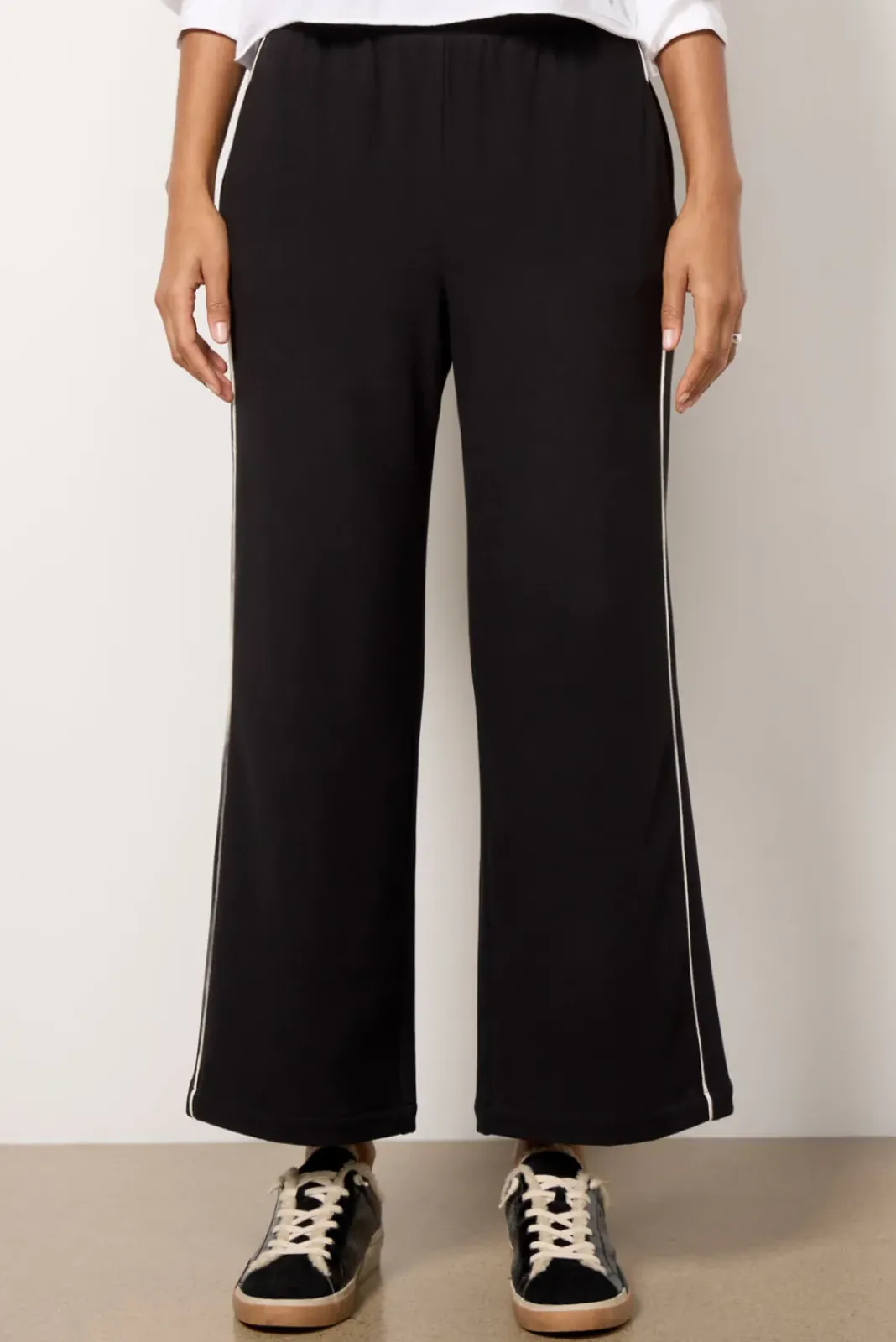 Pants & Leggings|Matching Sets<VARLEY Brushed Rib Wide Leg Pant 28` Black