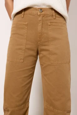 Pants & Leggings<VELVET Brylie Barrel Leg Pant Clove
