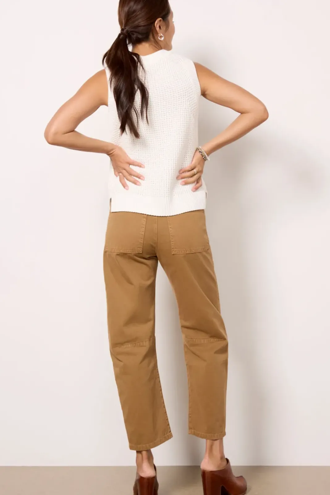 Pants & Leggings<VELVET Brylie Barrel Leg Pant Clove