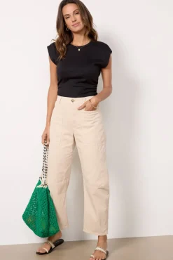 Pants & Leggings<VELVET Brylie Pant Oyster