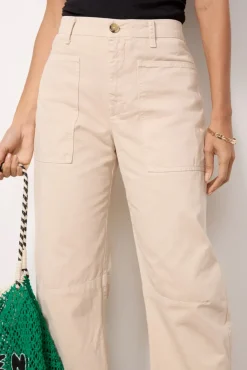 Pants & Leggings<VELVET Brylie Pant Oyster