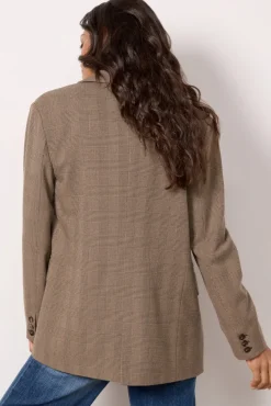 Blazers & Jackets<BLANKNYC Business Affair Blazer Browncombo