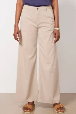 Pants & Leggings<AG Caden Wide Leg Flax