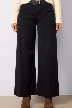 Pants & Leggings<AG Caden Wide Leg Superblack
