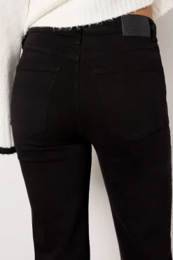 Jeans<CITIZENS OF HUMANITY Caia High Rise Straight Plushblack