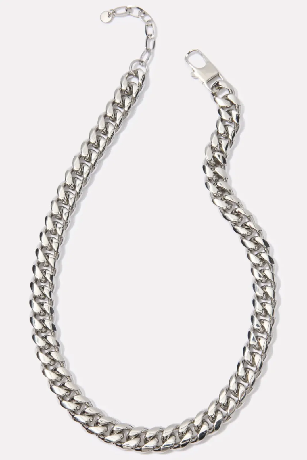 Jewelry<EVEREVE Cali Statement Curb Chain Silver
