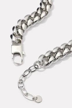 Jewelry<EVEREVE Cali Statement Curb Chain Silver