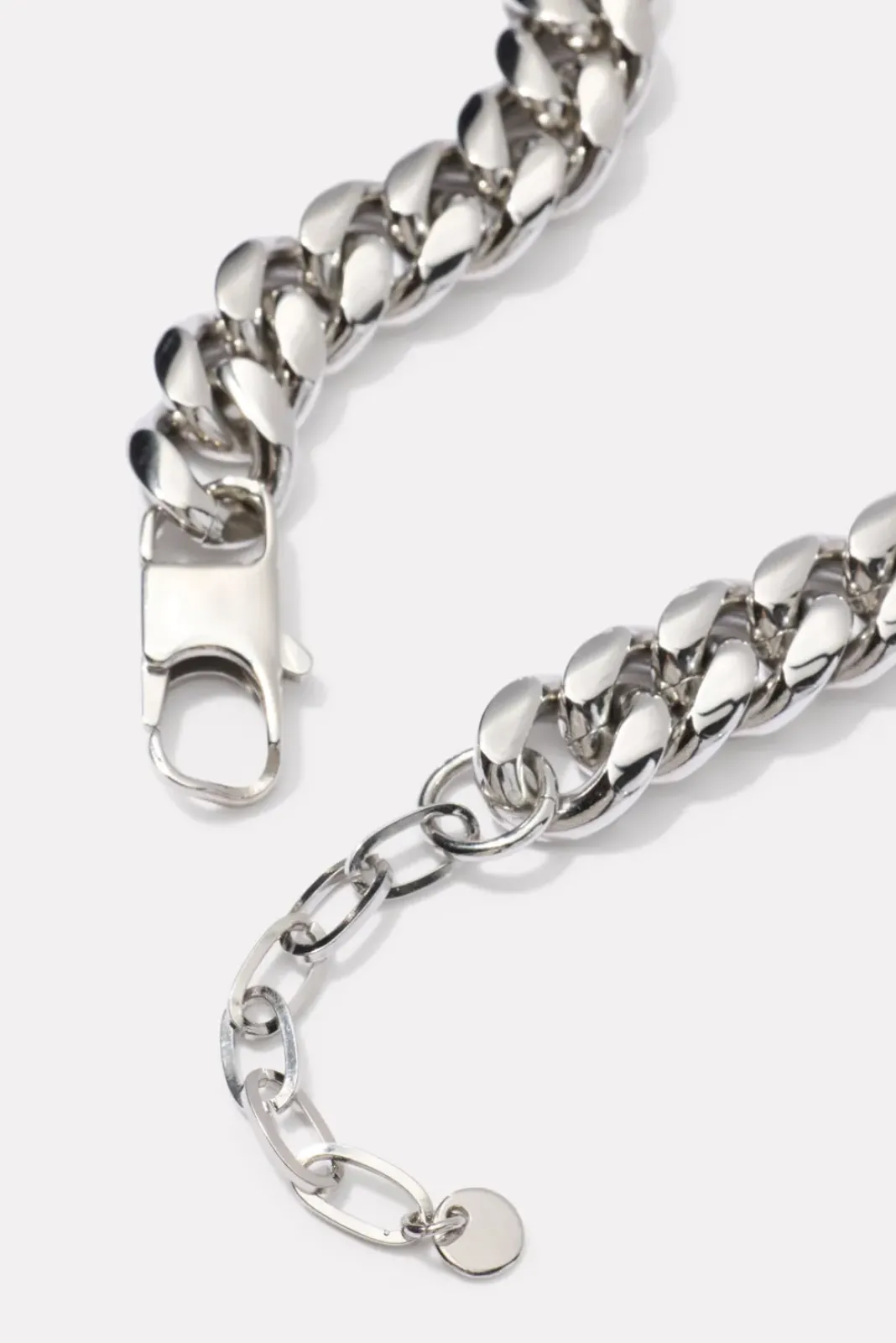 Jewelry<EVEREVE Cali Statement Curb Chain Silver