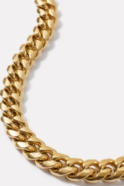 Jewelry<EVEREVE Cali Statement Curb Chain Gold