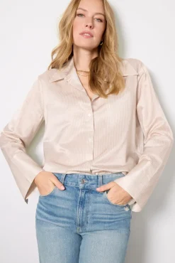 Tops & Tees<CITIZENS OF HUMANITY Camilia Shirt Sandatlasstripe