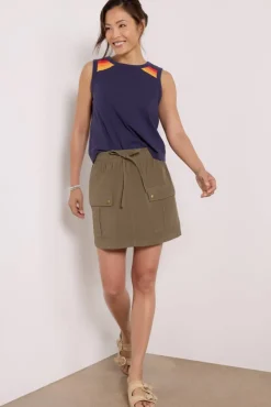 Skirts<SANCTUARY Cargo Skirt Burntolive