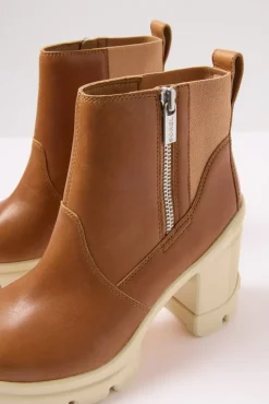 Shoes<SOREL Caribou Heel X Chelsea Tawnybuff