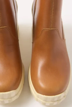 Shoes<SOREL Caribou Heel X Chelsea Tawnybuff