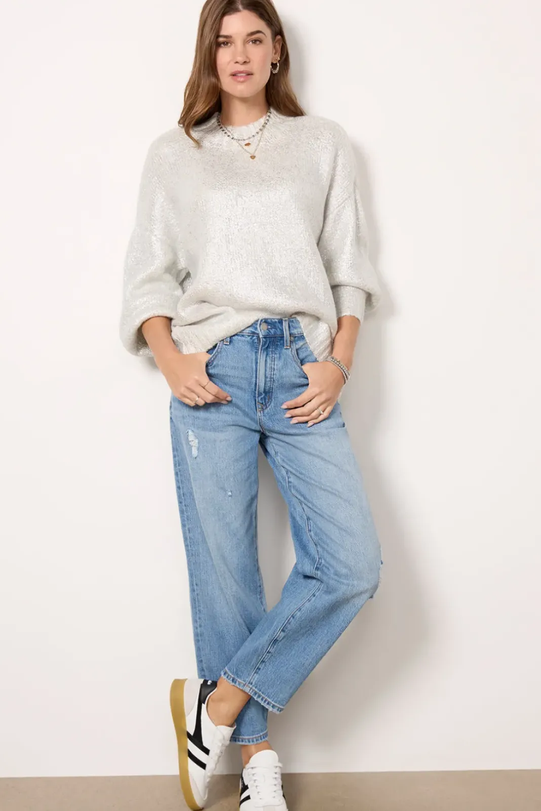 Sweaters<PISTOLA Carlen Sweater Snowdisco