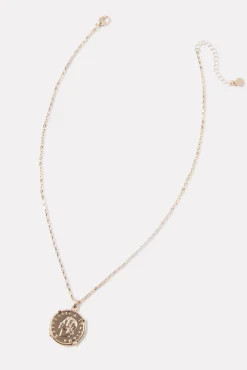 Jewelry<EVEREVE Carlton Coin Necklace Gold