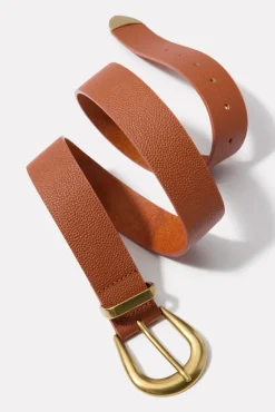 Belts<EVEREVE Cassidy Western Belt Cognac