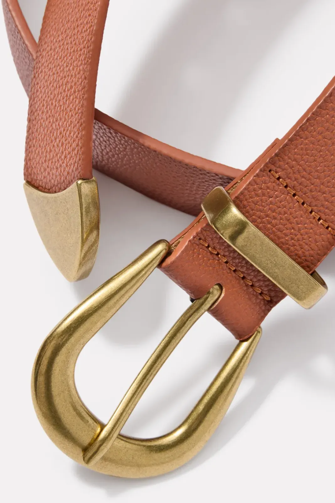Belts<EVEREVE Cassidy Western Belt Cognac