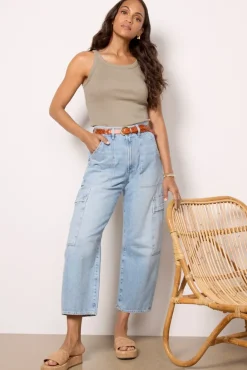 Tops & Tees<MICHAEL STARS Cassie Binded Tank Olive