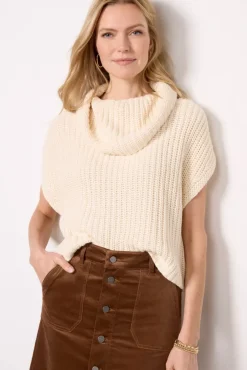 Sweaters<525 Cate Vest Cream