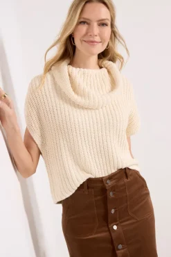 Sweaters<525 Cate Vest Cream