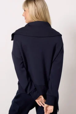 Matching Sets|Sweatshirts<VARLEY Catherine Half Zip Sweat Navy