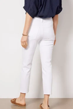 Jeans<KUT FROM THE KLOTH Catherine Straight Crop Opticwhite